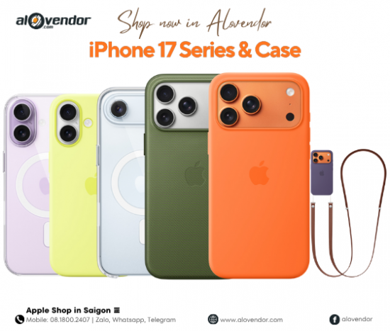 Ốp lưng iPhone 17 chính hãng