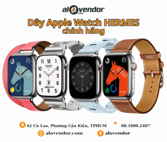Dây Apple Watch Hermes chính hãng