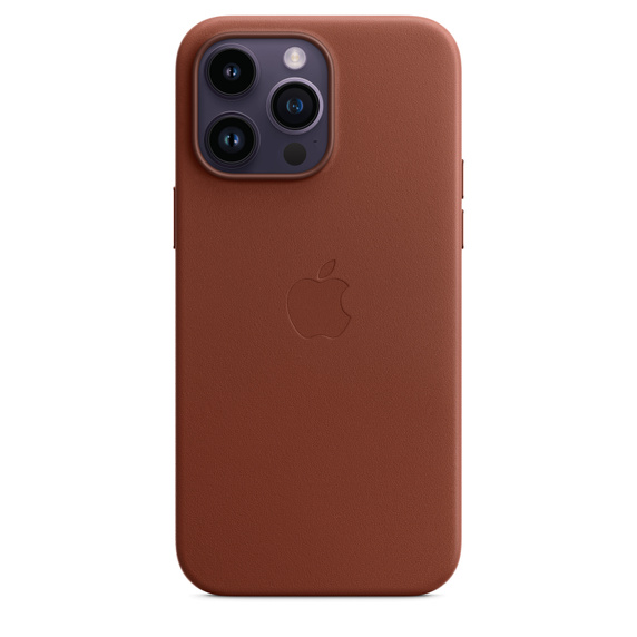 iPhone 14 Pro Max Leather Case with MagSafe - Umber