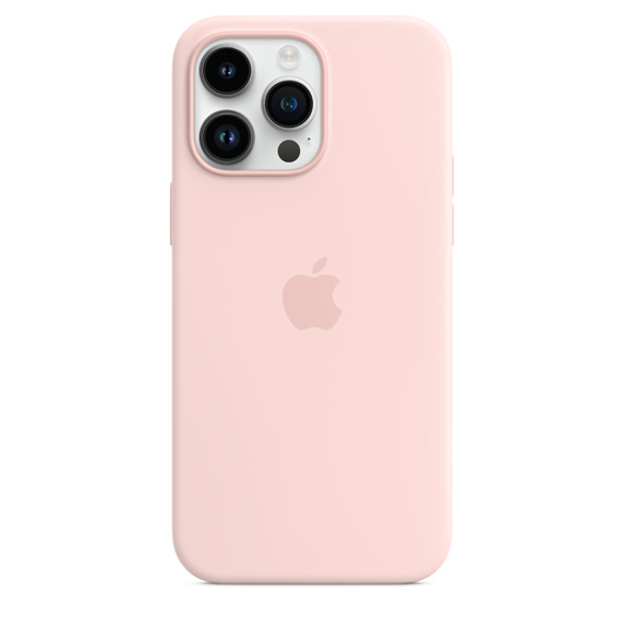 Ốp Silicon iPhone 14 Pro Max Hồng MagSafe Replica