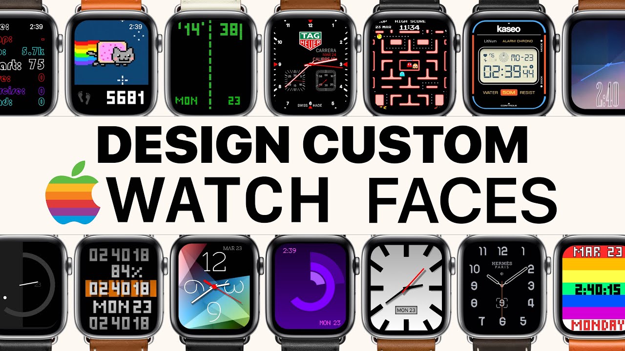 Hướng dẫn tạo mặt đồng hồ Apple Watch HERMES, FRANCK MULLER, ROLEX, CASIO....