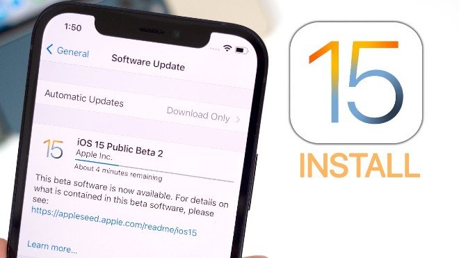 Hướng dẫn cài iOS 15 Beta, iOS 15 Public Beta