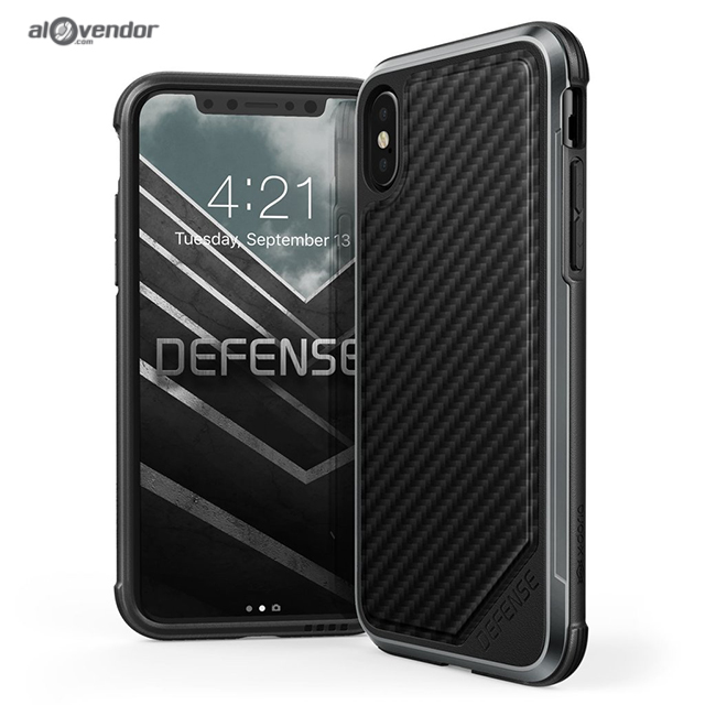 Case iPhone X XDORIA Defense Lux Carbon