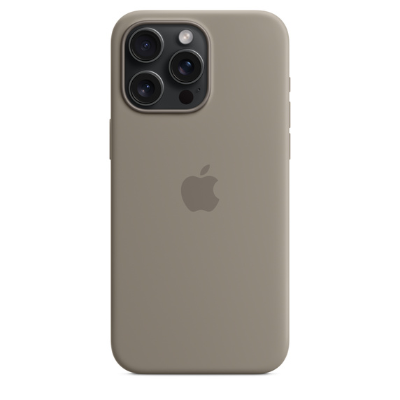 Ốp Apple Silicone iPhone 15 Pro Max Đất Sét MagSafe Replica