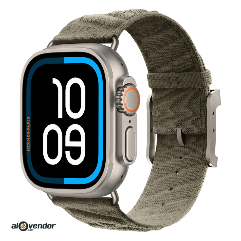 Apple Watch Hermes Ultra 3 Gris Titane