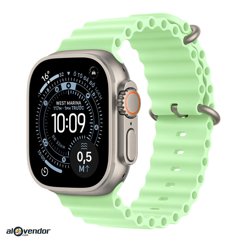 Apple-Watch-Ultra-3-Natural-Titanium-Ocean-Band-Xanh-Da-Quang