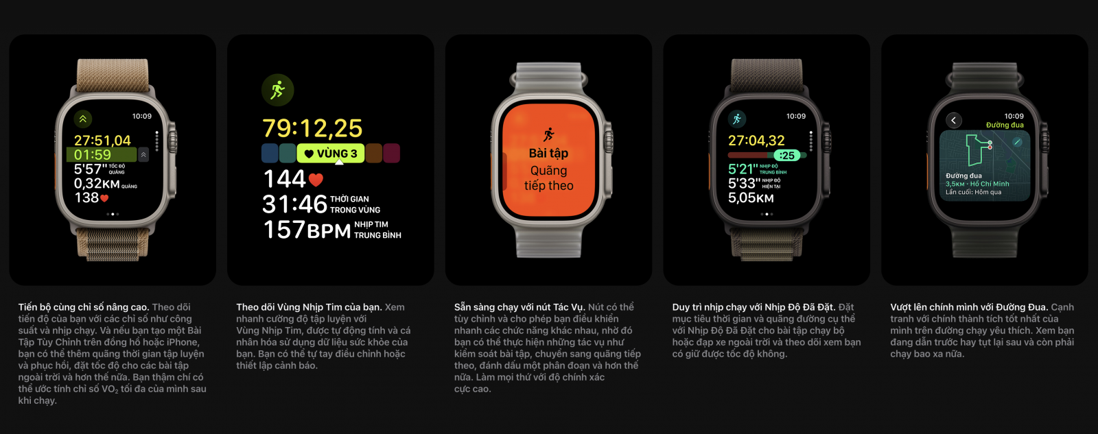 Apple Watch Ultra 4 tập gym