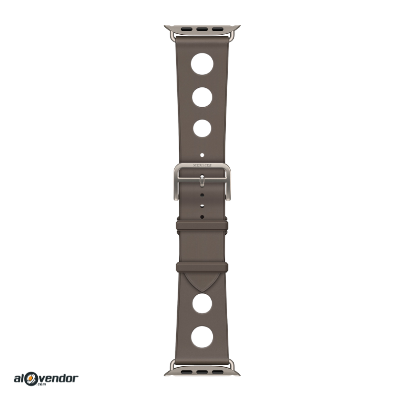 Hermes Gris Titane ScubH Diving Strap