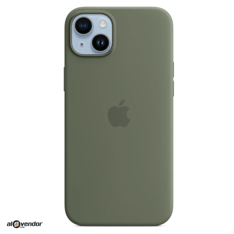 Ốp lưng silicon iPhone 14 Plus Xanh Olive