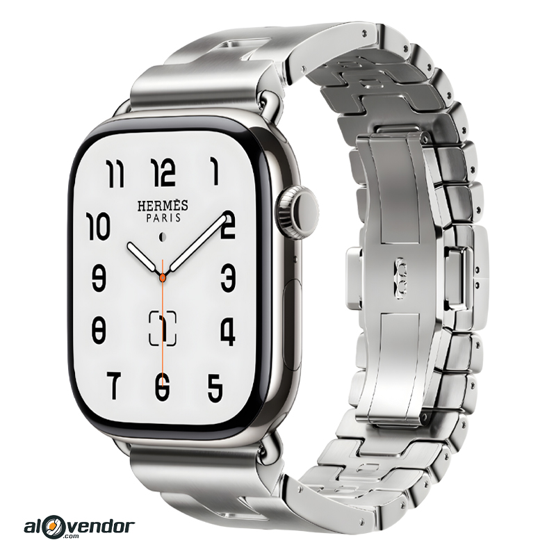 Apple Watch Hermes Series 11 46mm Satine Grand H