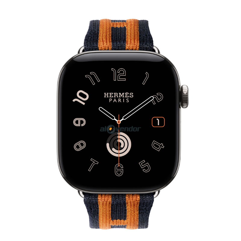 Apple Watch Hermes Series 12 42mm Silver Rocabar Club