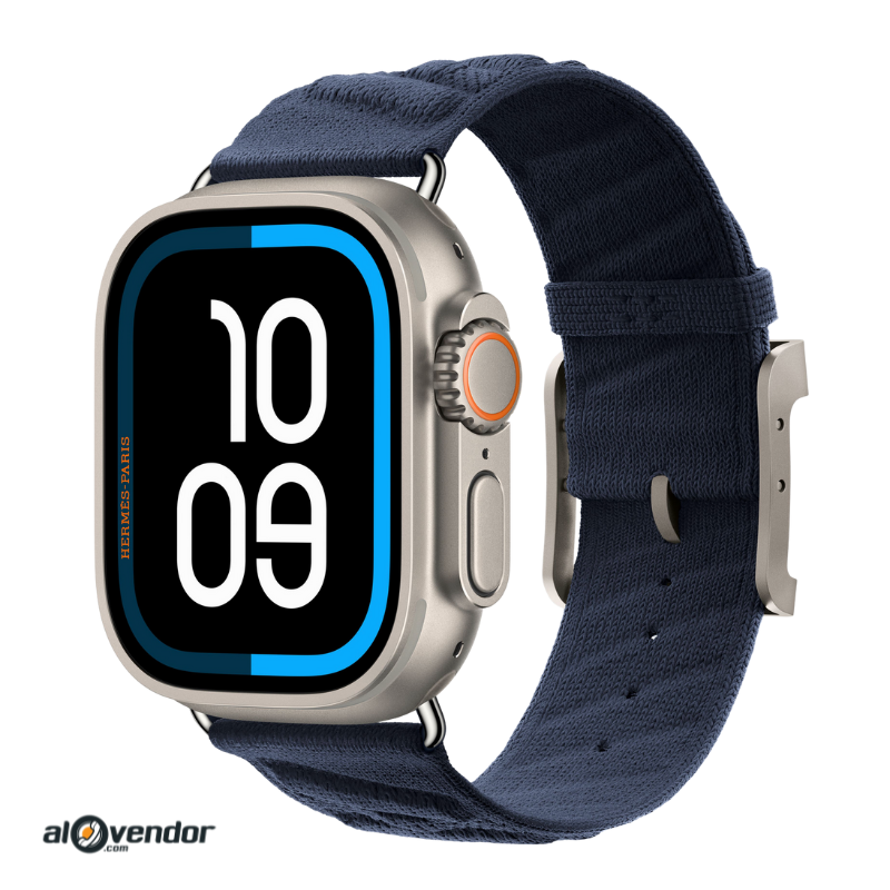 Apple Watch Hermes Ultra 3 Bleu Nuit En Mer