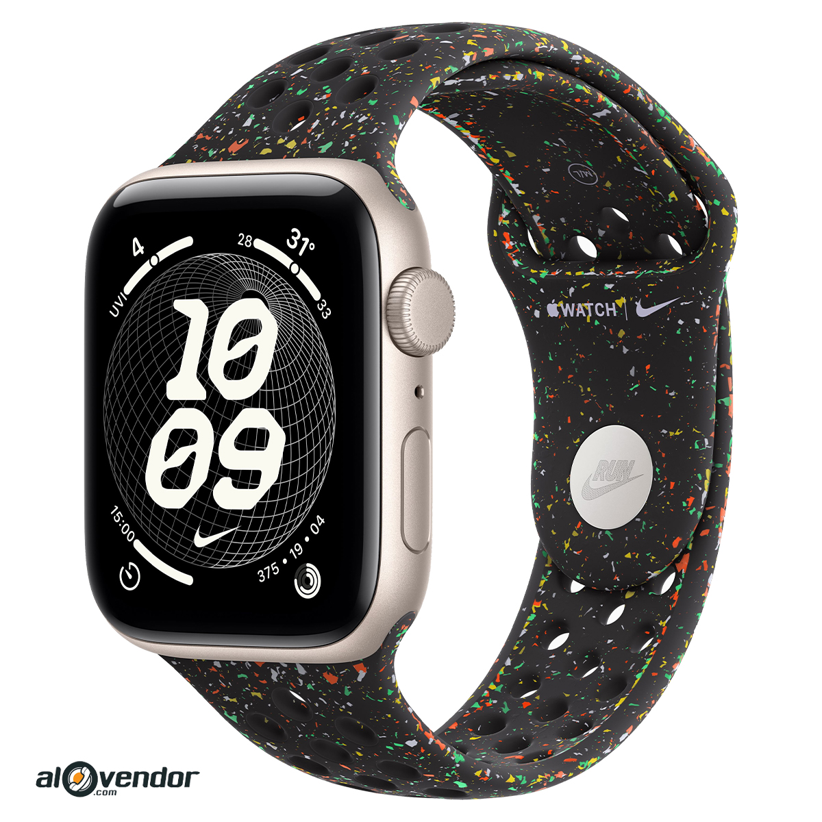 Apple Watch SE 3 44mm GPS Midnight Black Nike Sport Band