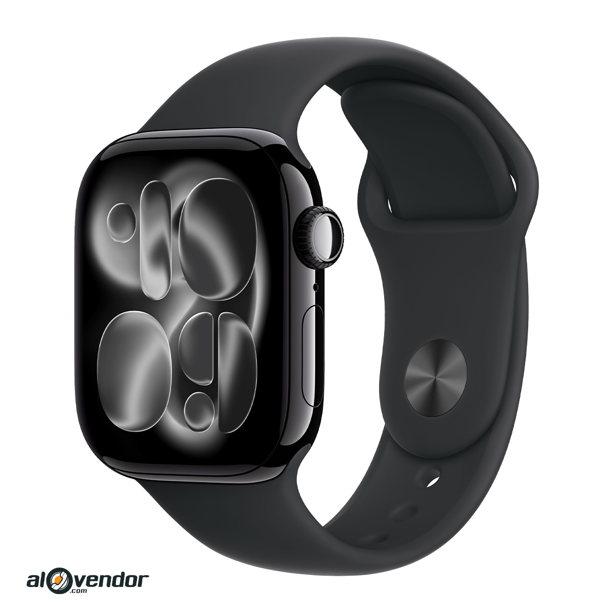 Apple Watch Series 11 42mm GPS Viền Jet Black Dây Cao Su Đen