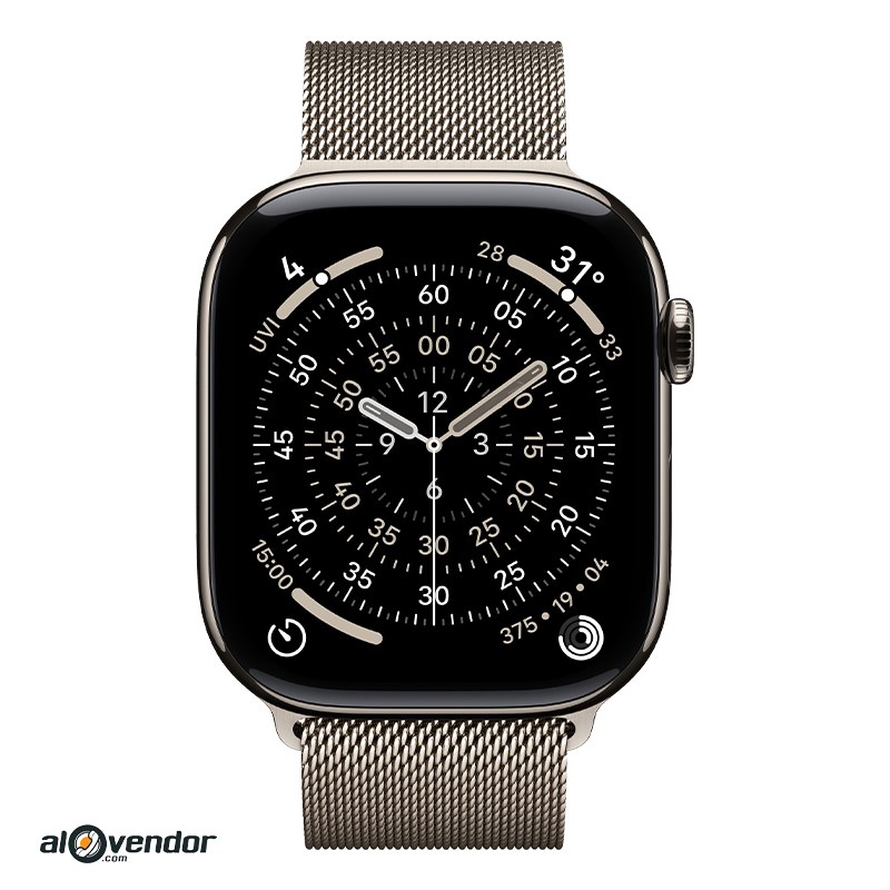 Apple Watch Series 11 46mm Natural Titanium Milanese Loop Chính Hãng