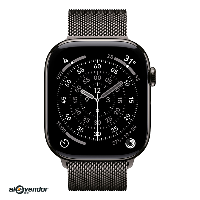 Apple Watch Series 11 46mm Slate Titanium Milanese Loop Chính Hãng