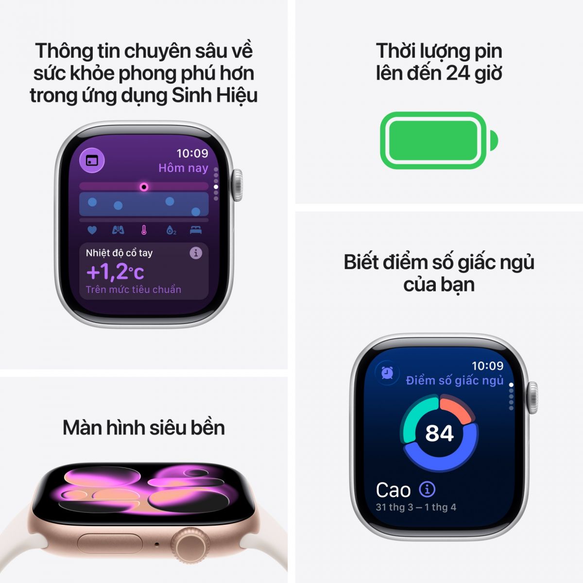 Apple Watch Series 11 46mm Slate Titanium Milanese Loop Thông Số