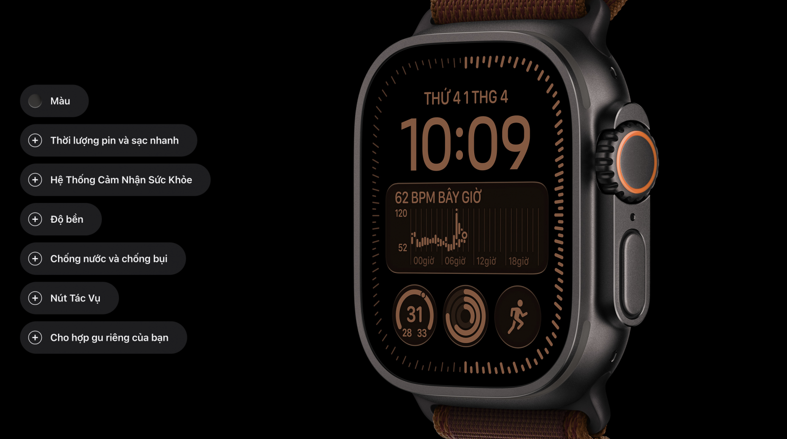 Apple Watch Ultra 4 chính hãng