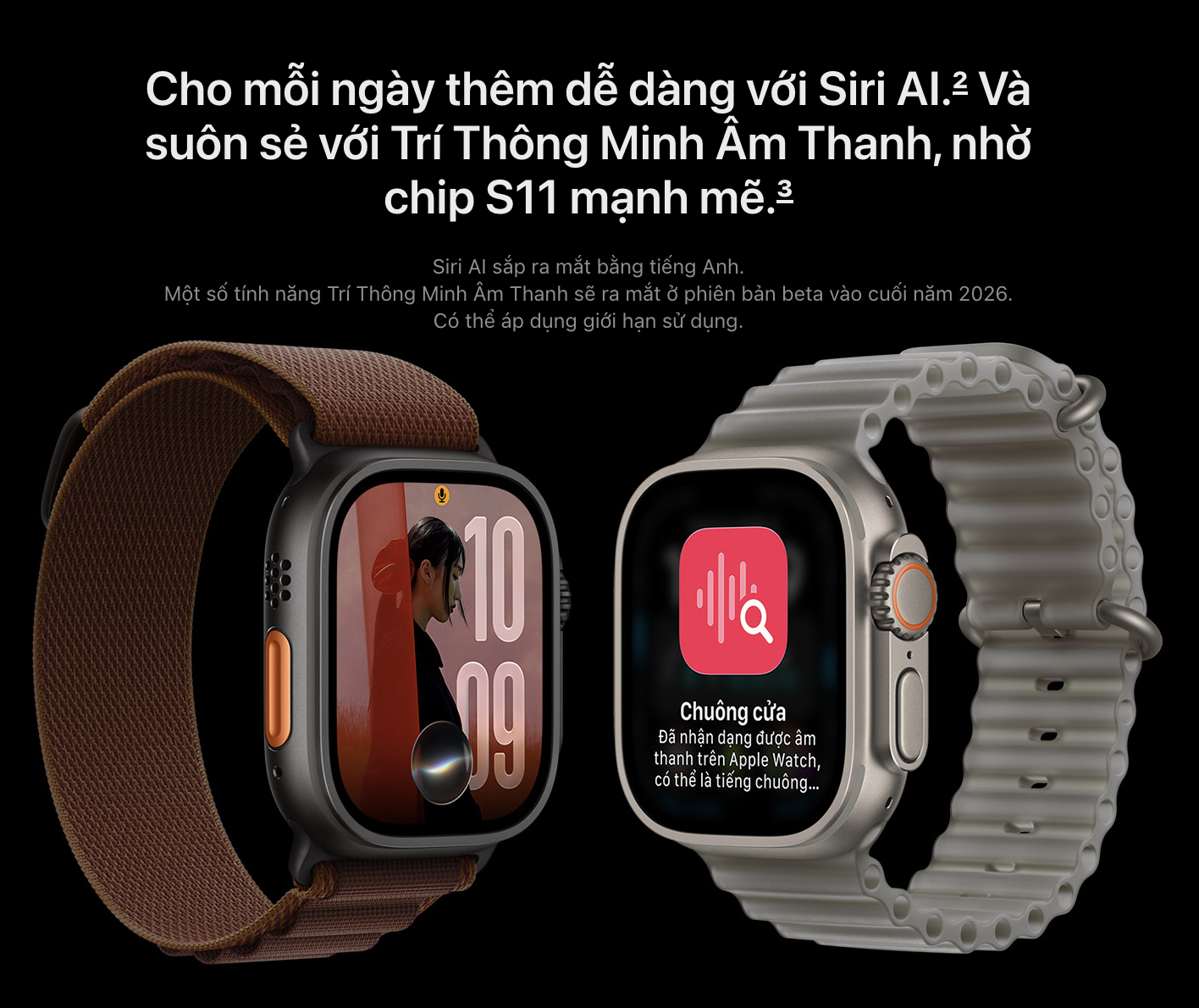 Apple Watch Ultra 4 Siri