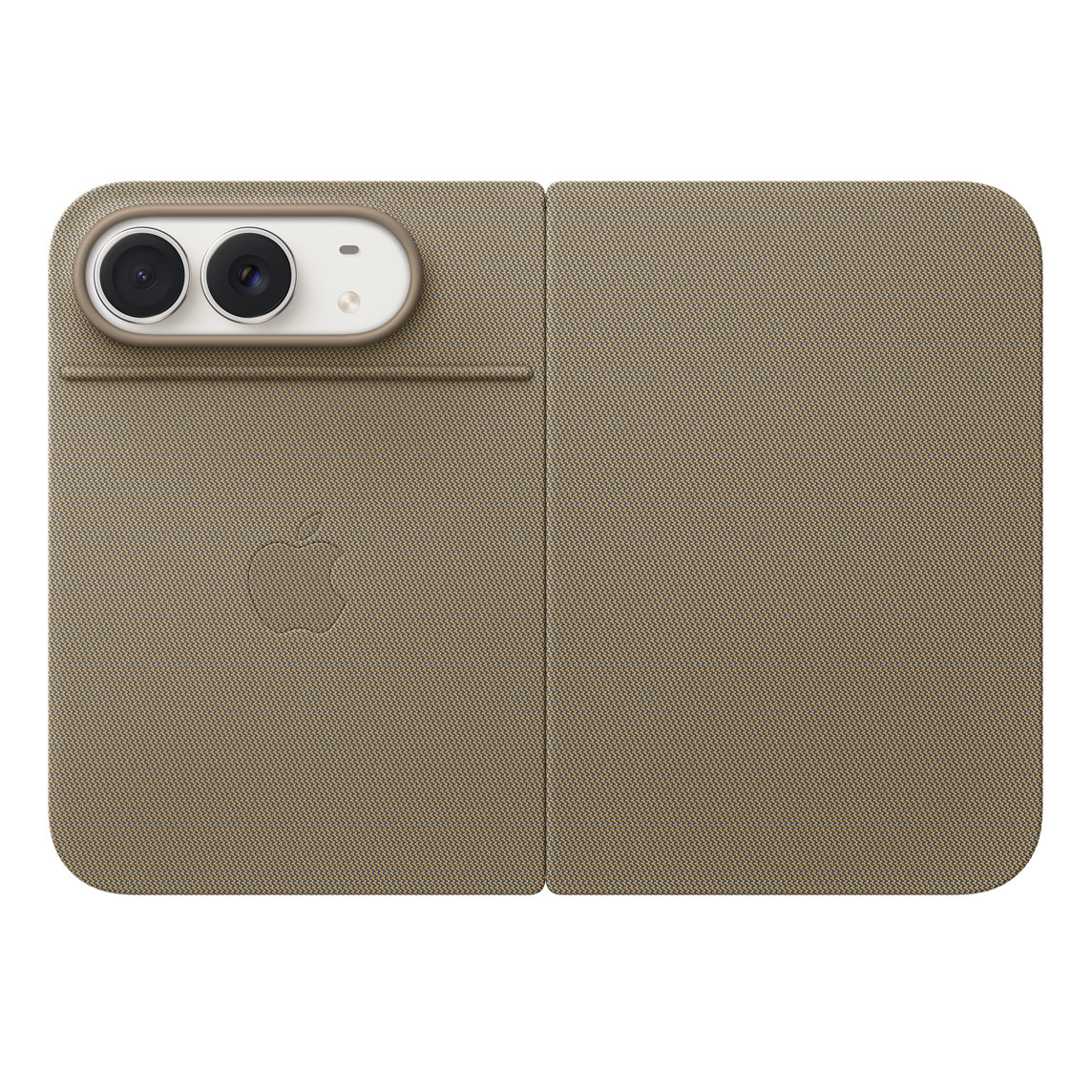 Bao iPhone Duo Folio chính hãng nâu xám