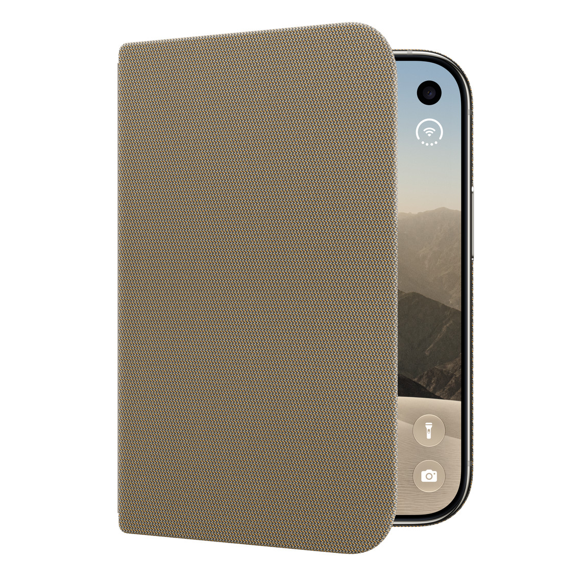 Bao iPhone Duo nâu xám chính hãng 