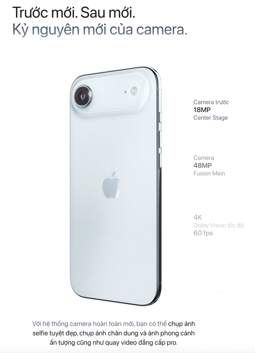 camera iphone air