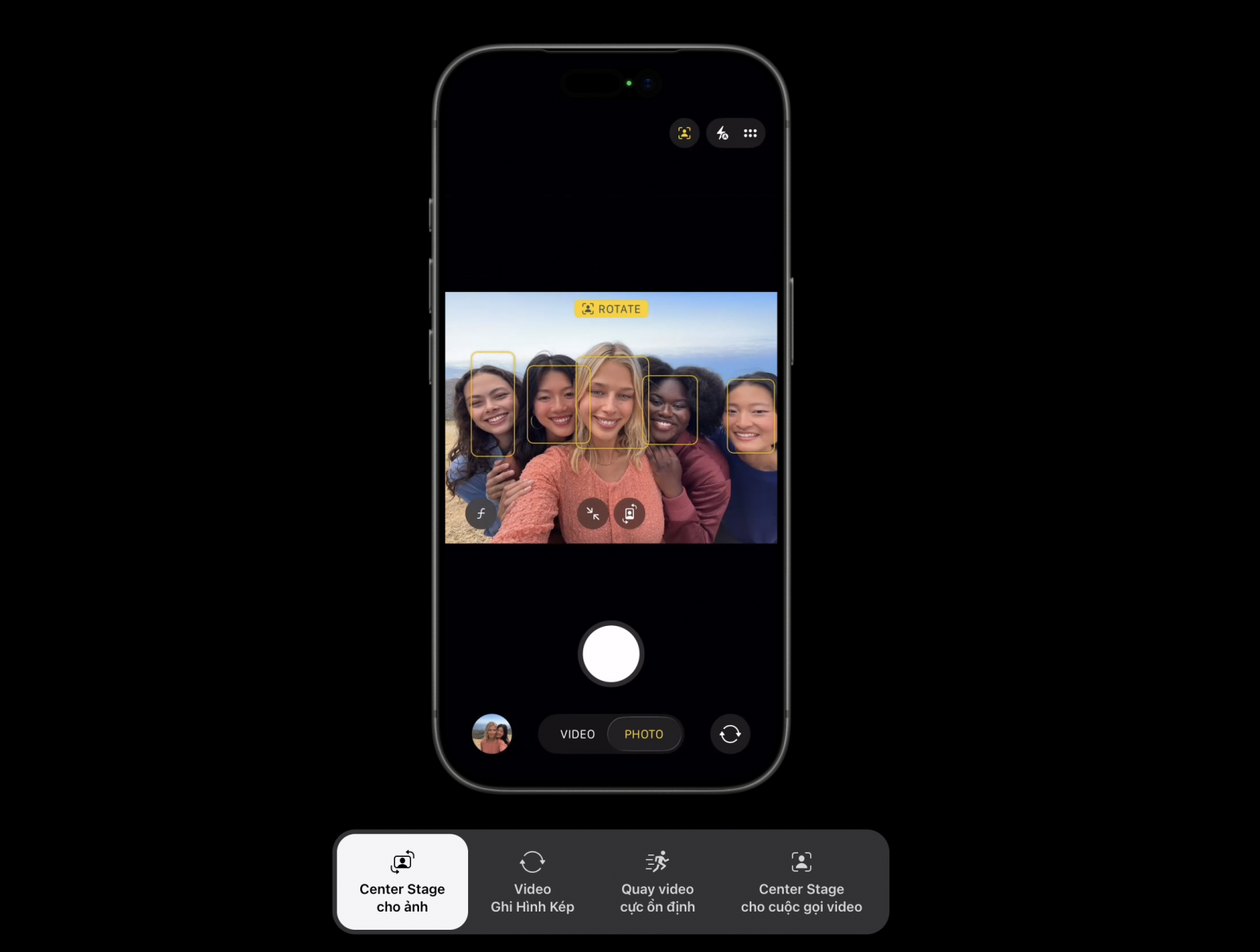 center stage iPhone 17 pro