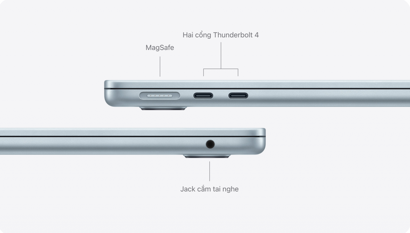 Cổng kết nối MacBook Air M5