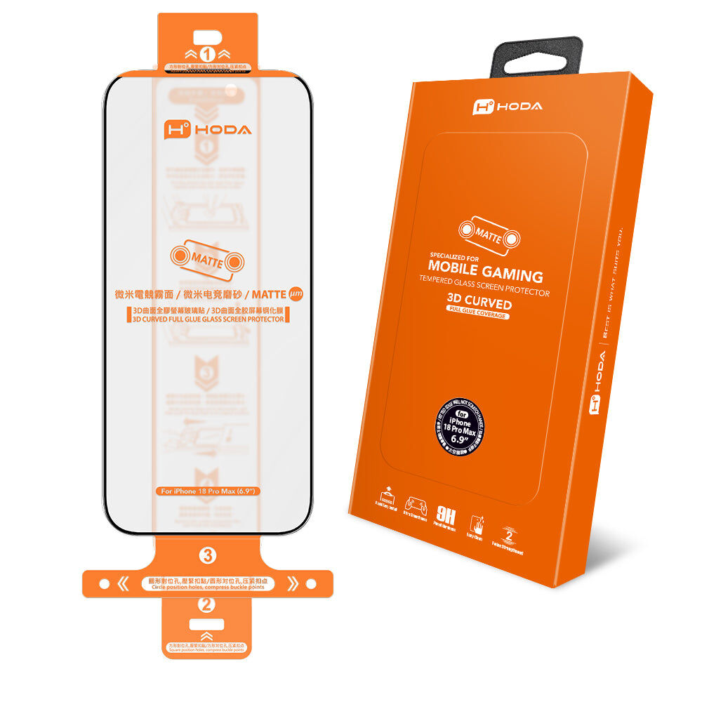Dán cường lực chống vân tay iPhone 18 Pro Max Mobile Gaming