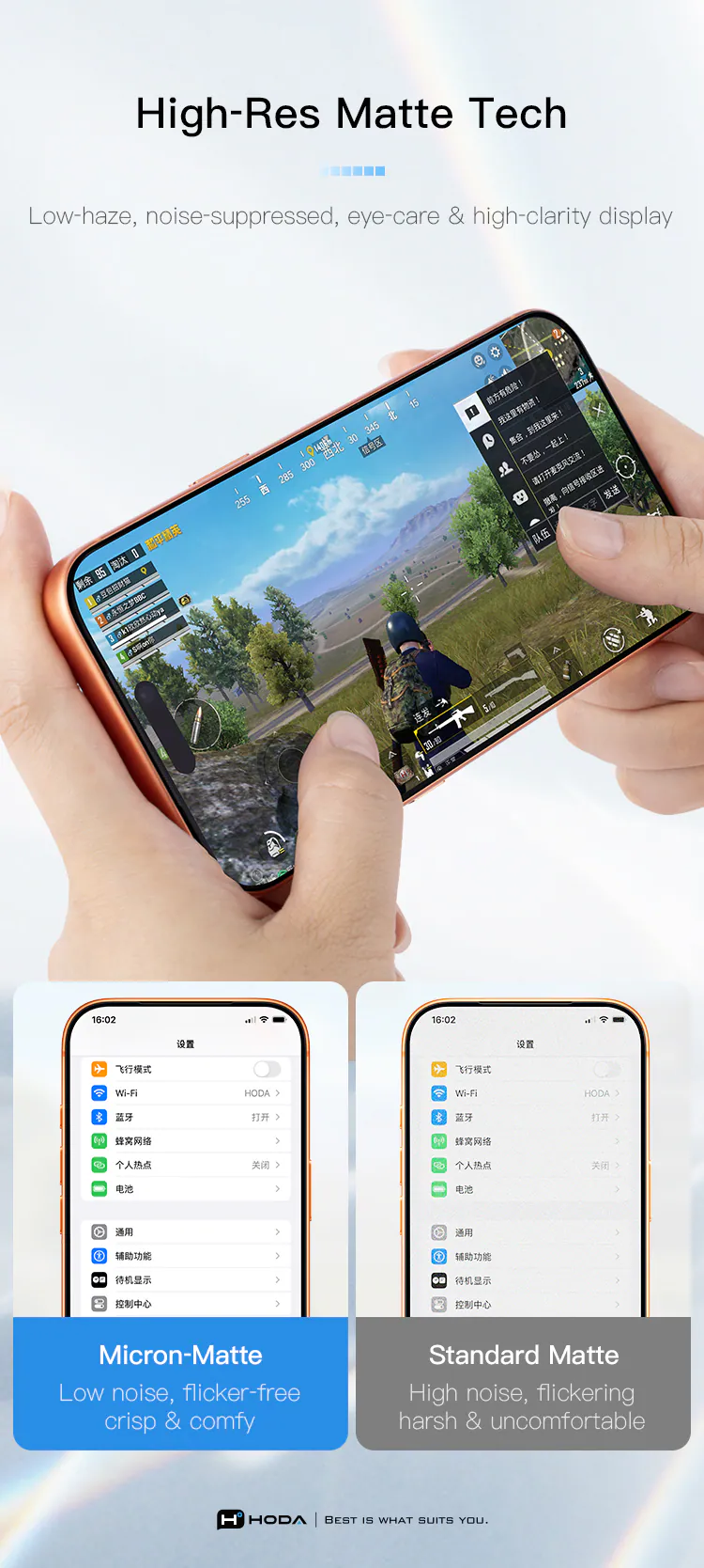 Dán cường lực iPhone 18 Pro Max Hoda Gaming