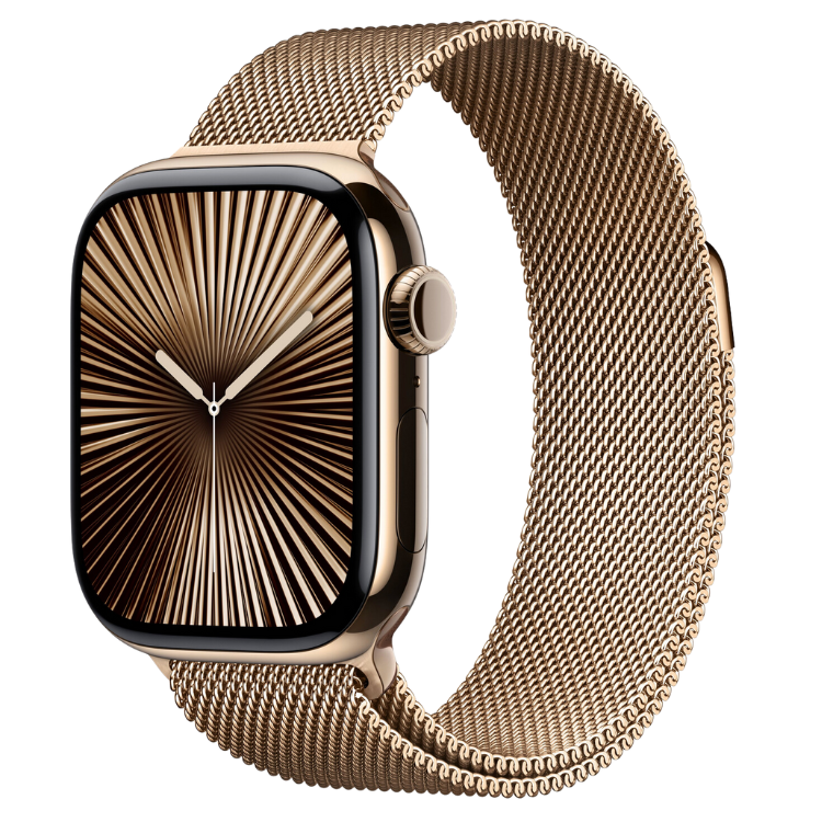 Dây Apple Watch Milanese Loop Series 10 Gold chính hãng