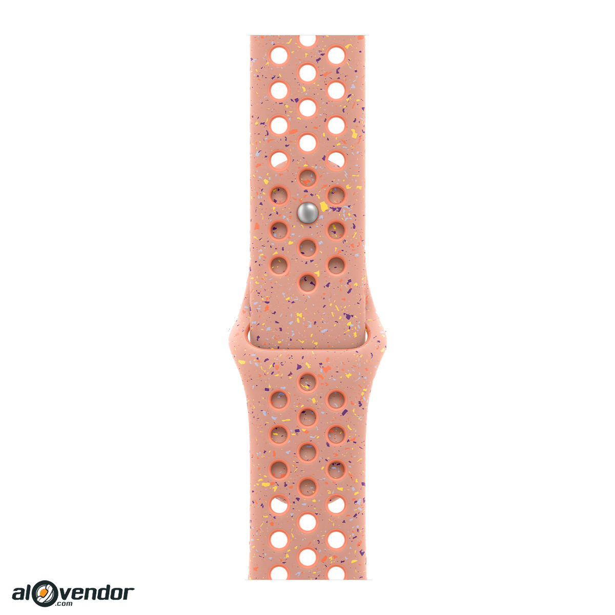 Dây Apple Watch SE 3 44mm GPS Alpenglow Pink Nike Sport Band