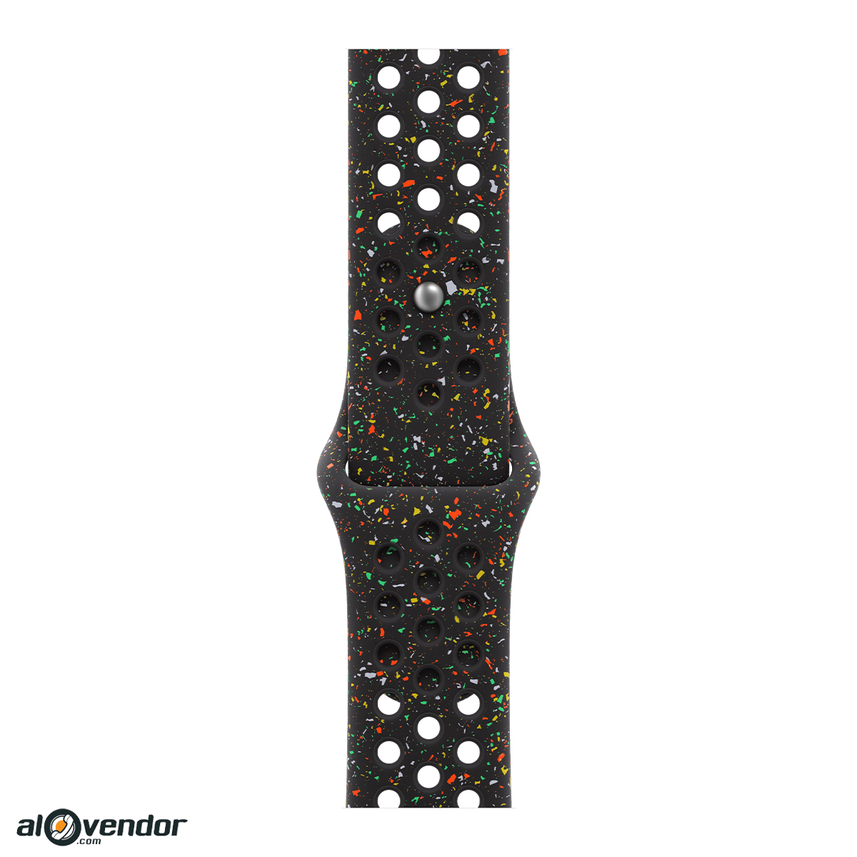 Dây Apple Watch SE 3 44mm GPS Midnight Black Nike Sport Band