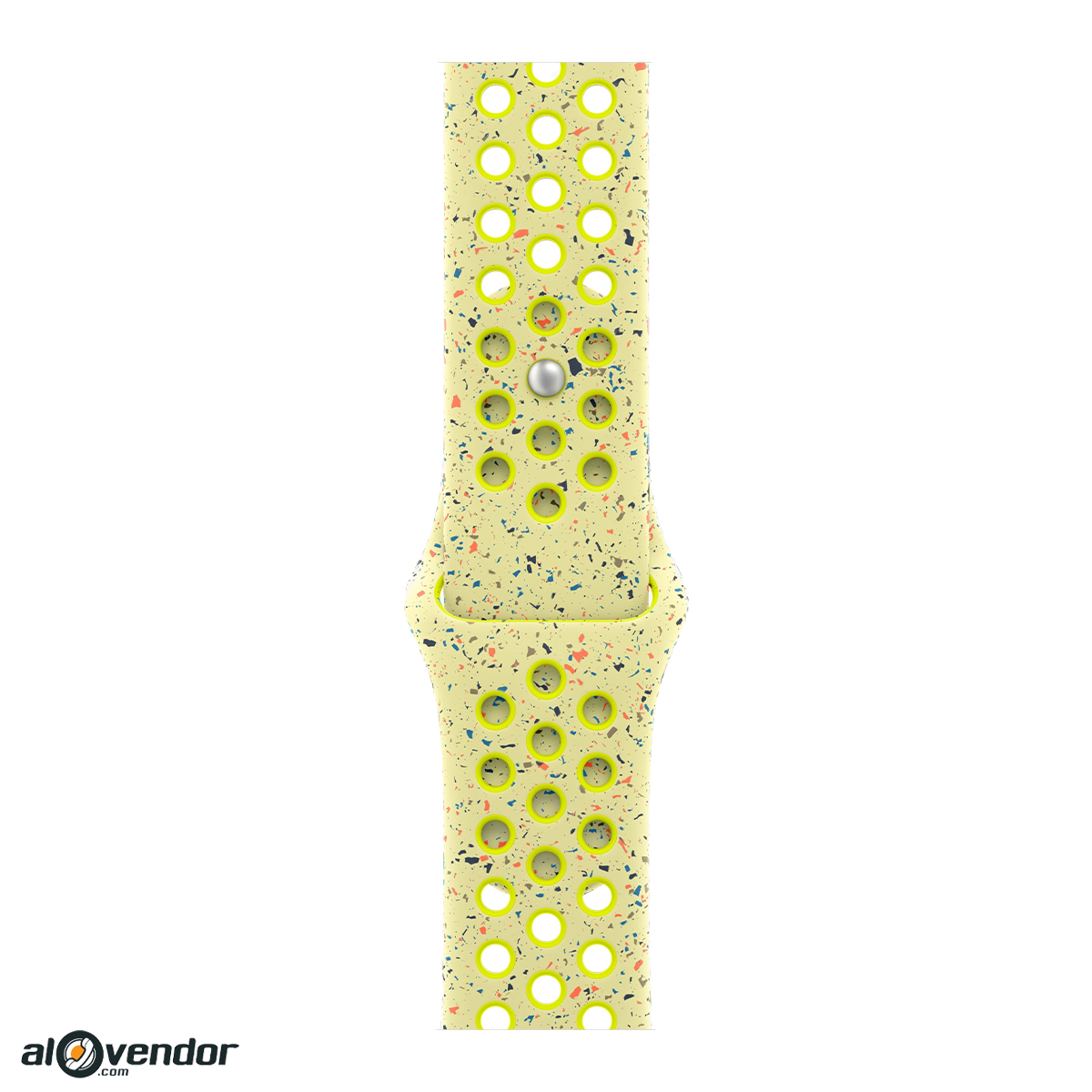 Dây Apple Watch SE 3 44mm GPS Volt Splash Nike Sport Band