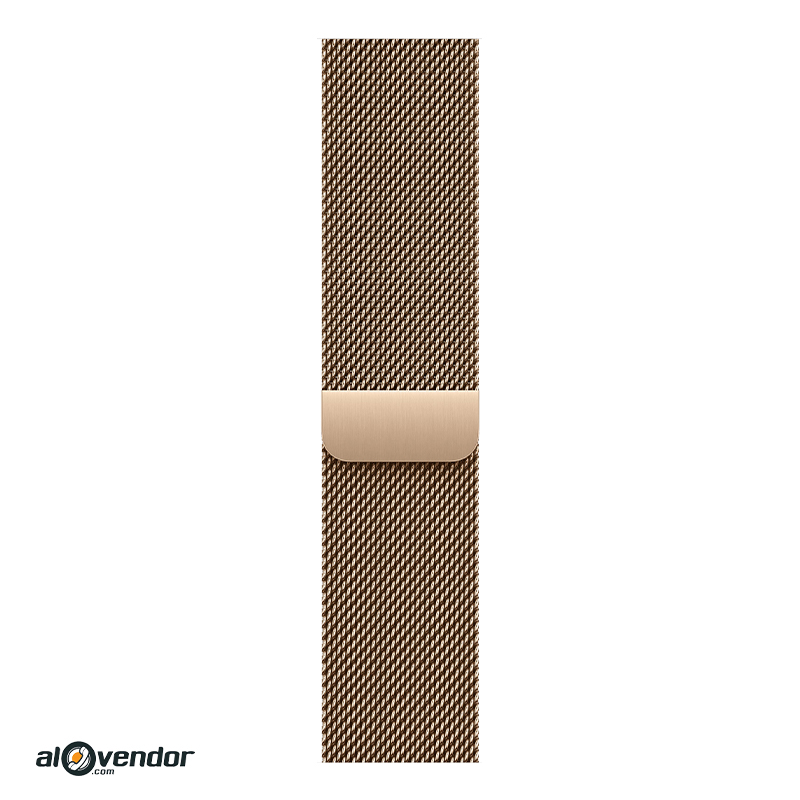 Dây Apple Watch Series 11 42mm Gold Titanium Milanese Loop