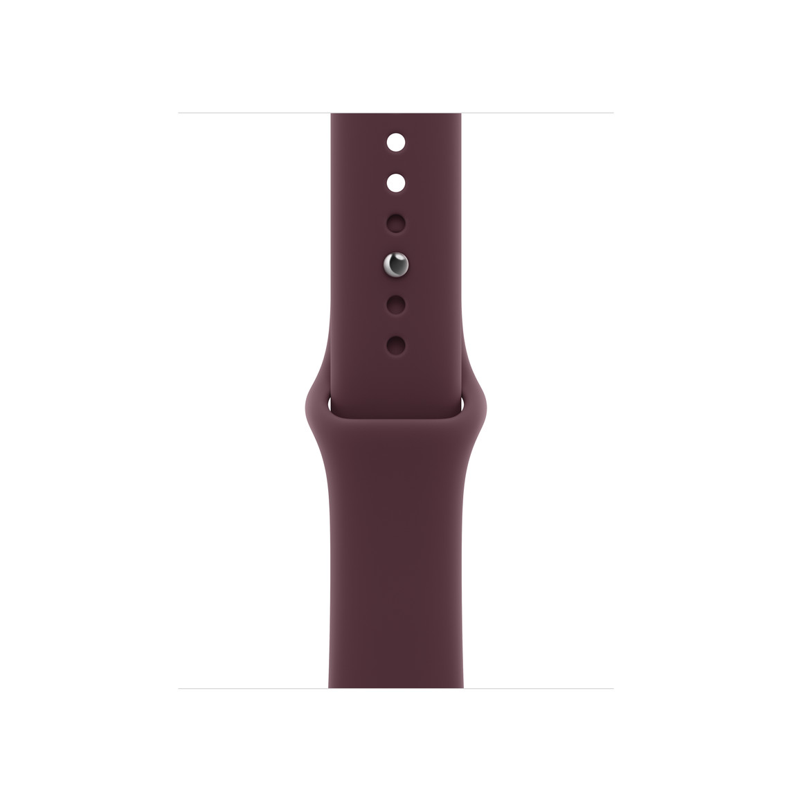 dây đeo apple watch silicon đỏ burgundy