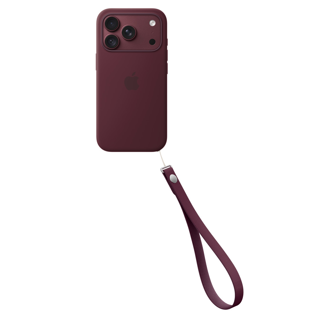 dây đeo cổ tay đỏ burgundy