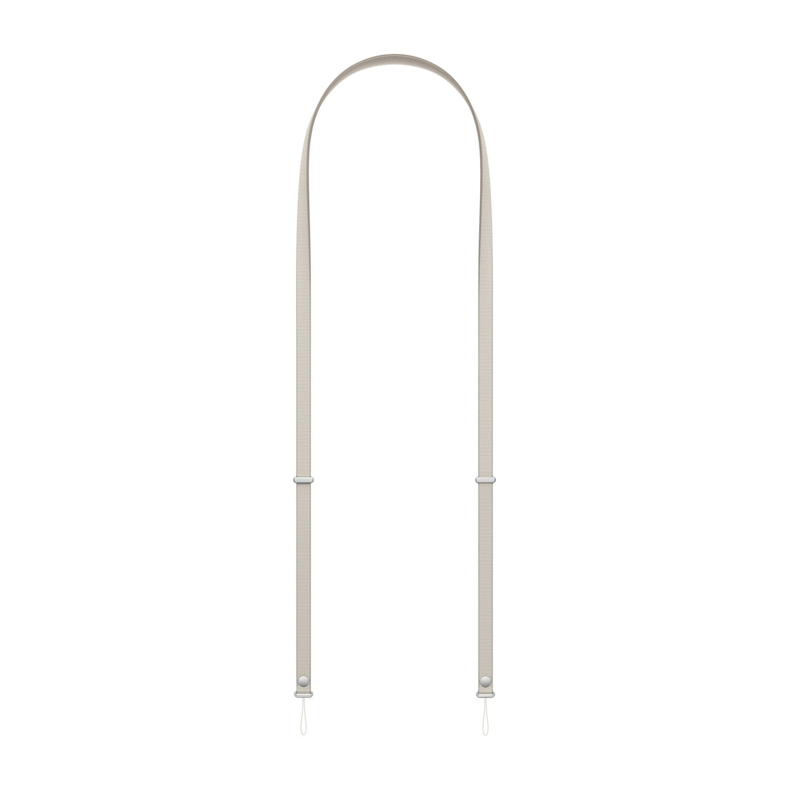 dây đeo crossbody trắng kem