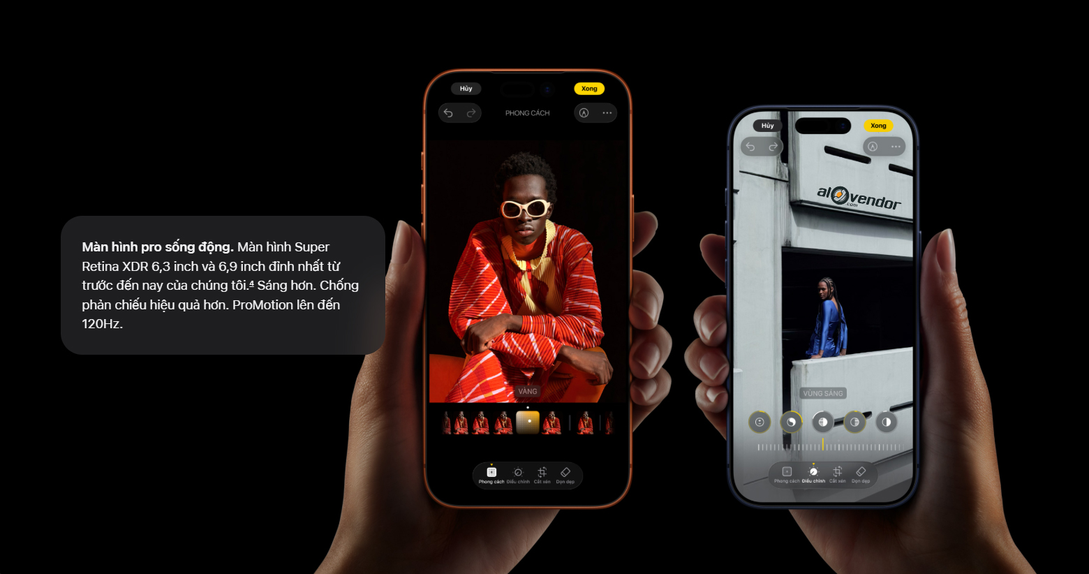 iPhone 17 Pro Max 256GB Orange Màn Hình