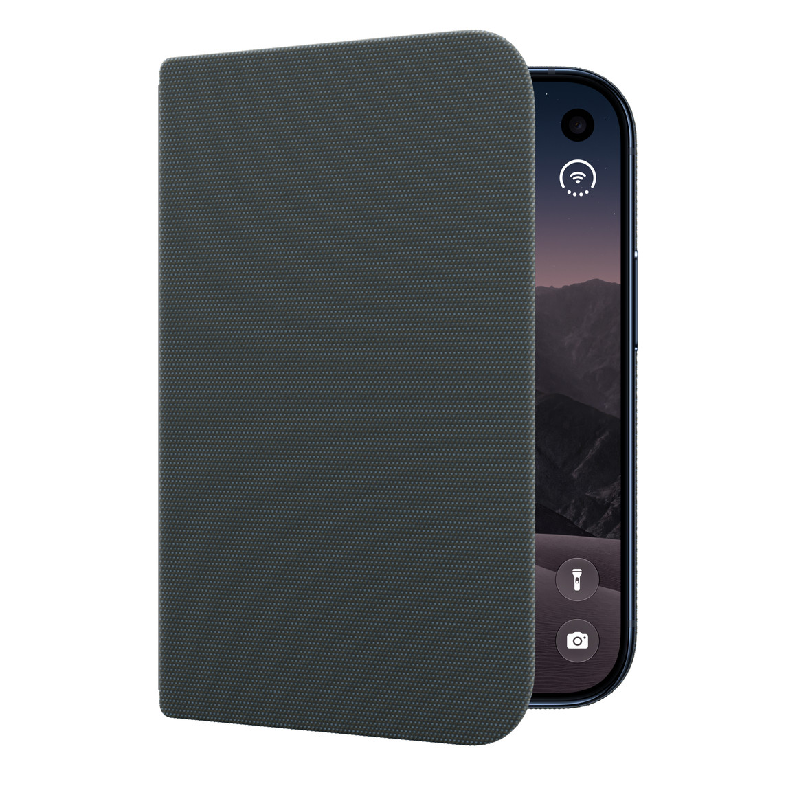 iPhone Duo Folio Xanh Navy