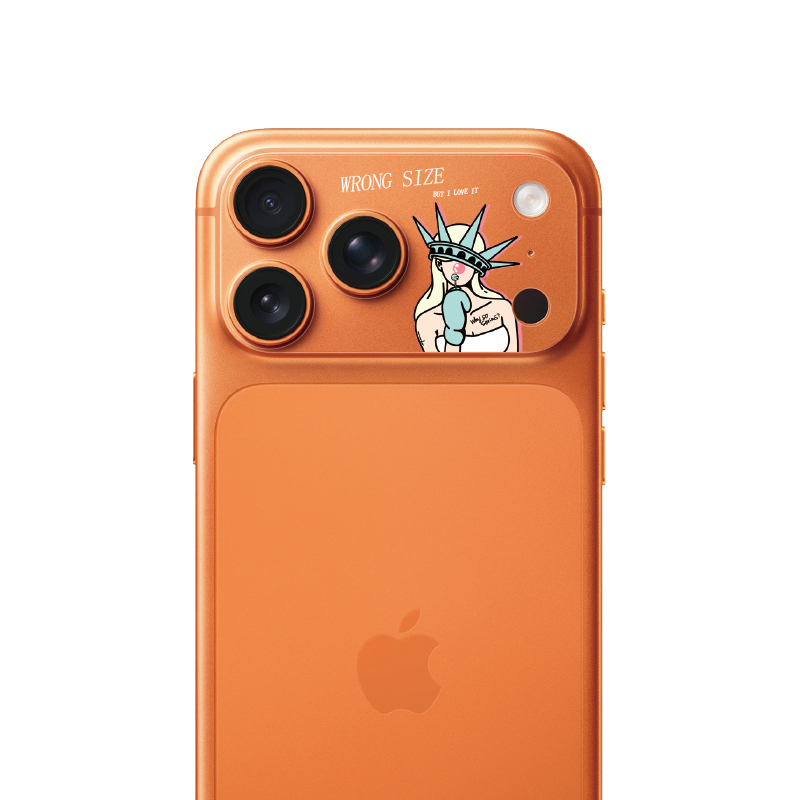 miếng dán trang trí camera iPhone 17 pro max Hoda