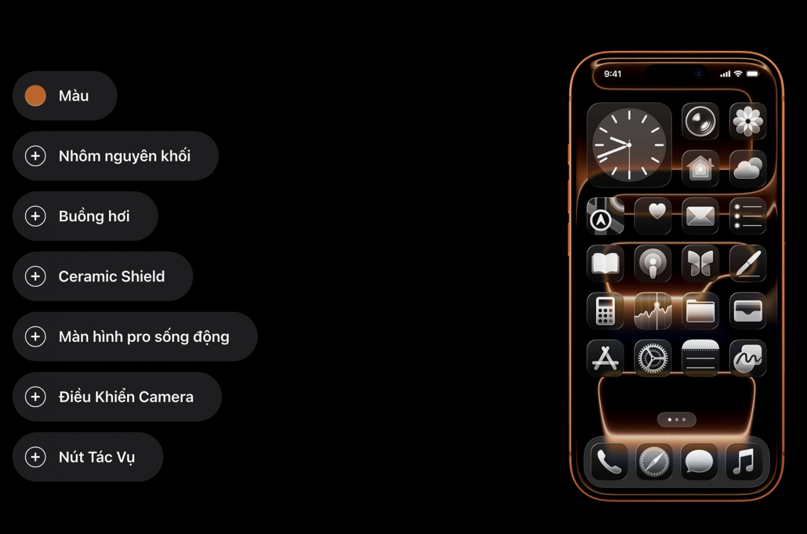 mô tả iPhone 17 Pro