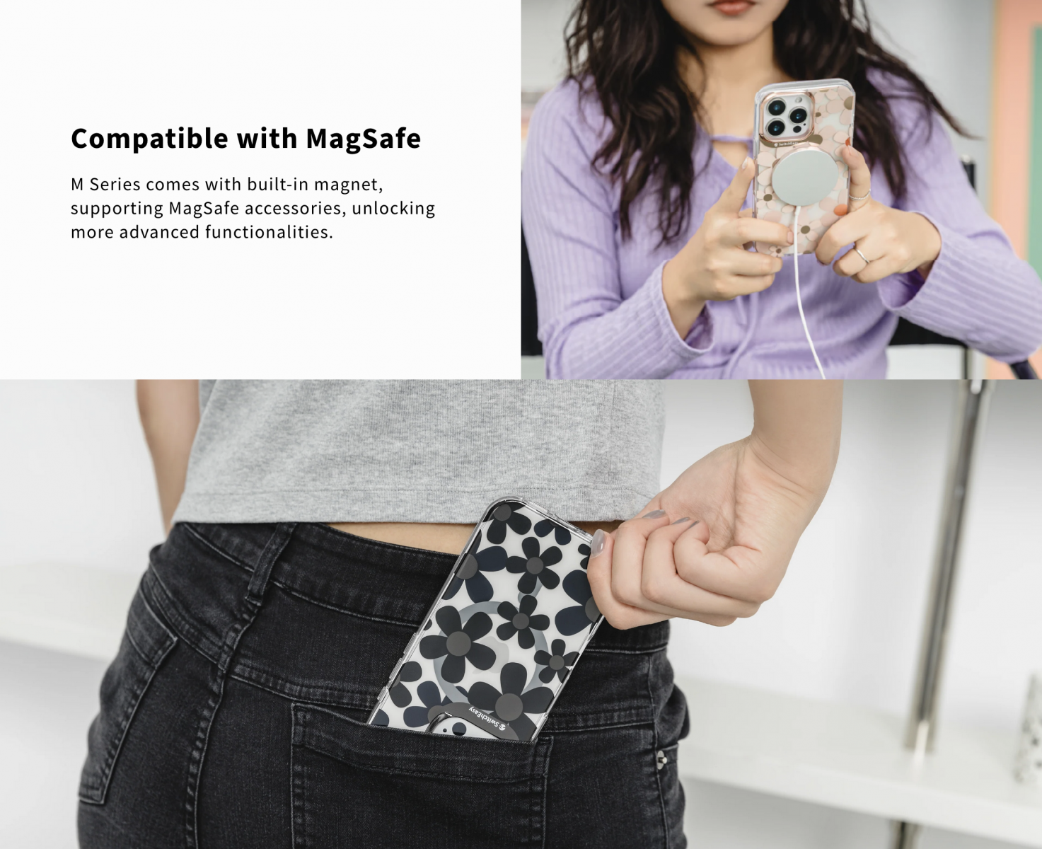 ốp iPhone 16 Pro SwitchEasy Fleur M