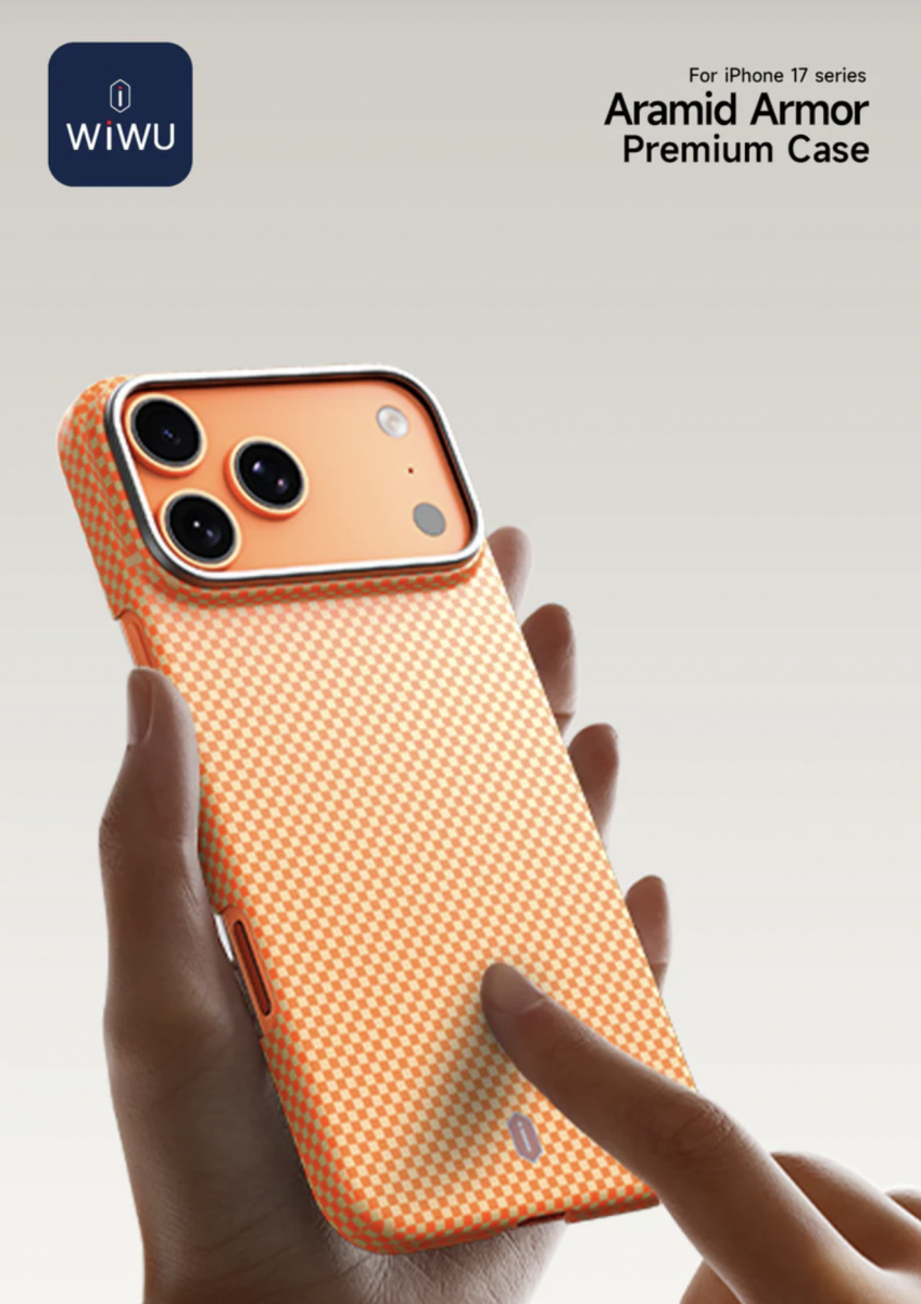 ốp iPhone 17 Pro Max Sợi Aramid Cam