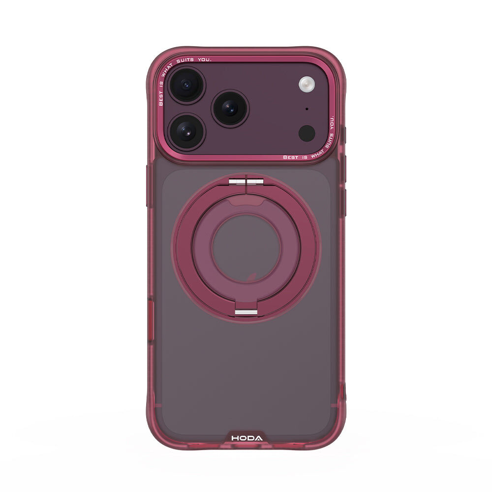 Ốp iPhone 18 Pro Max Hoda Dark Cherry
