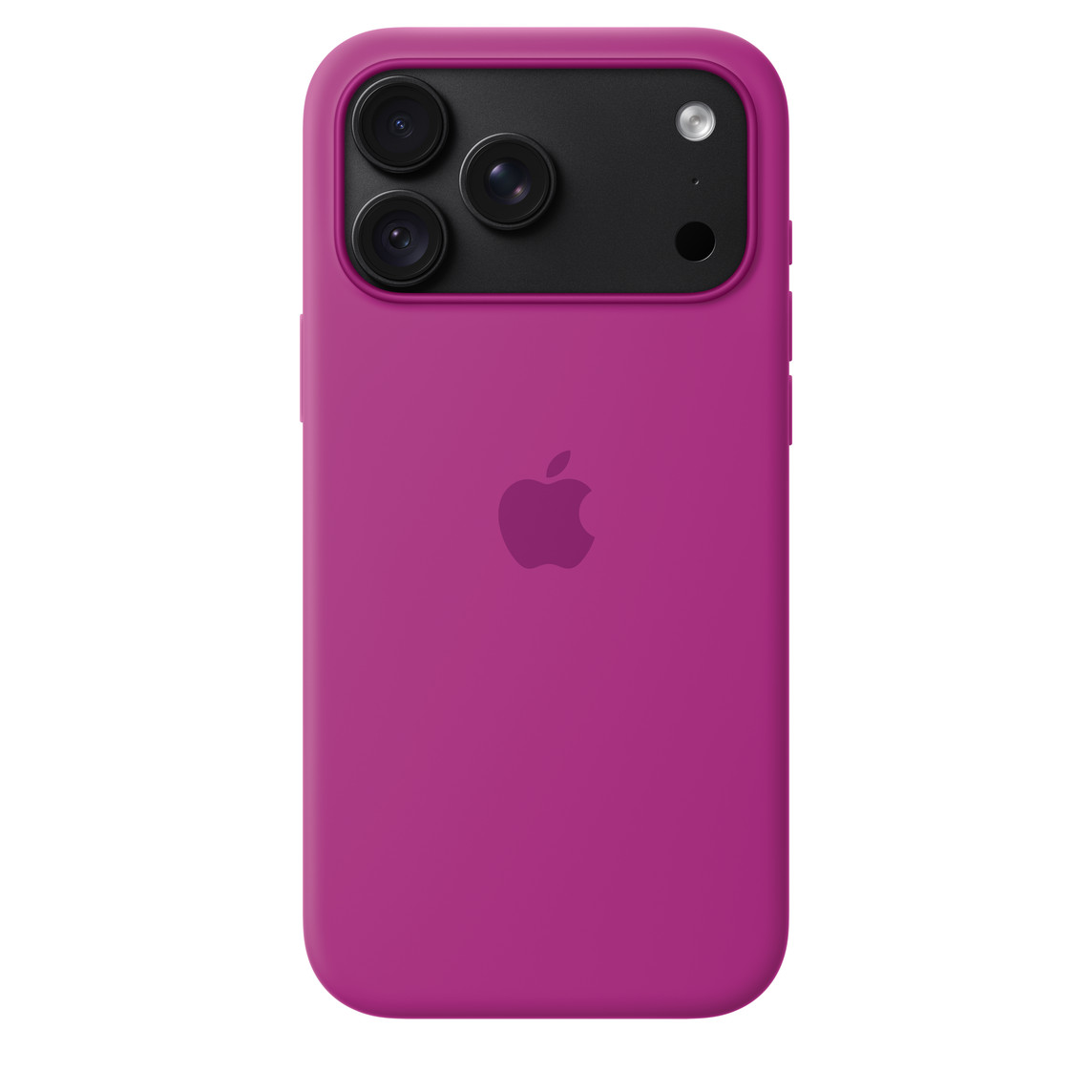 ốp iPhone 18 Pro Max Silicon đỏ tía chính hãng