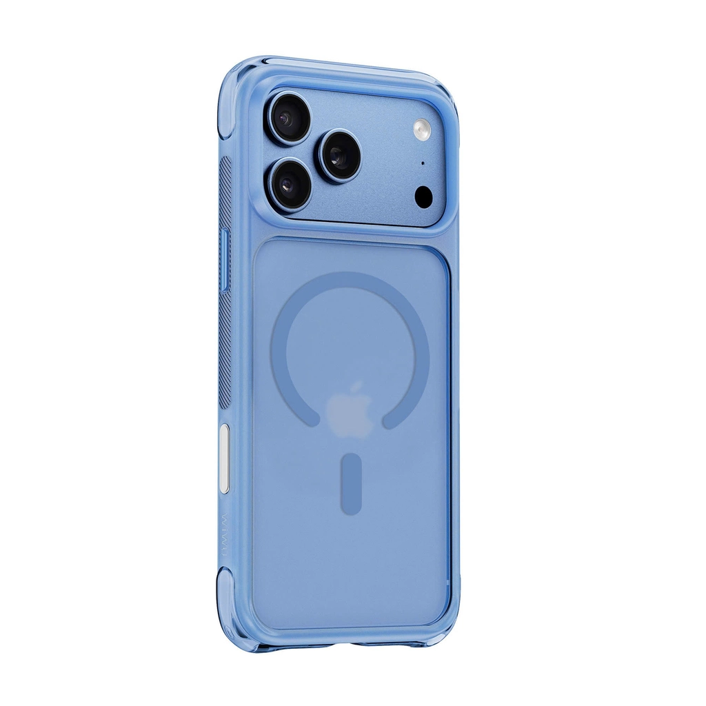 ốp iPhone 18 pro max wiwu aeroguard pro xanh dương