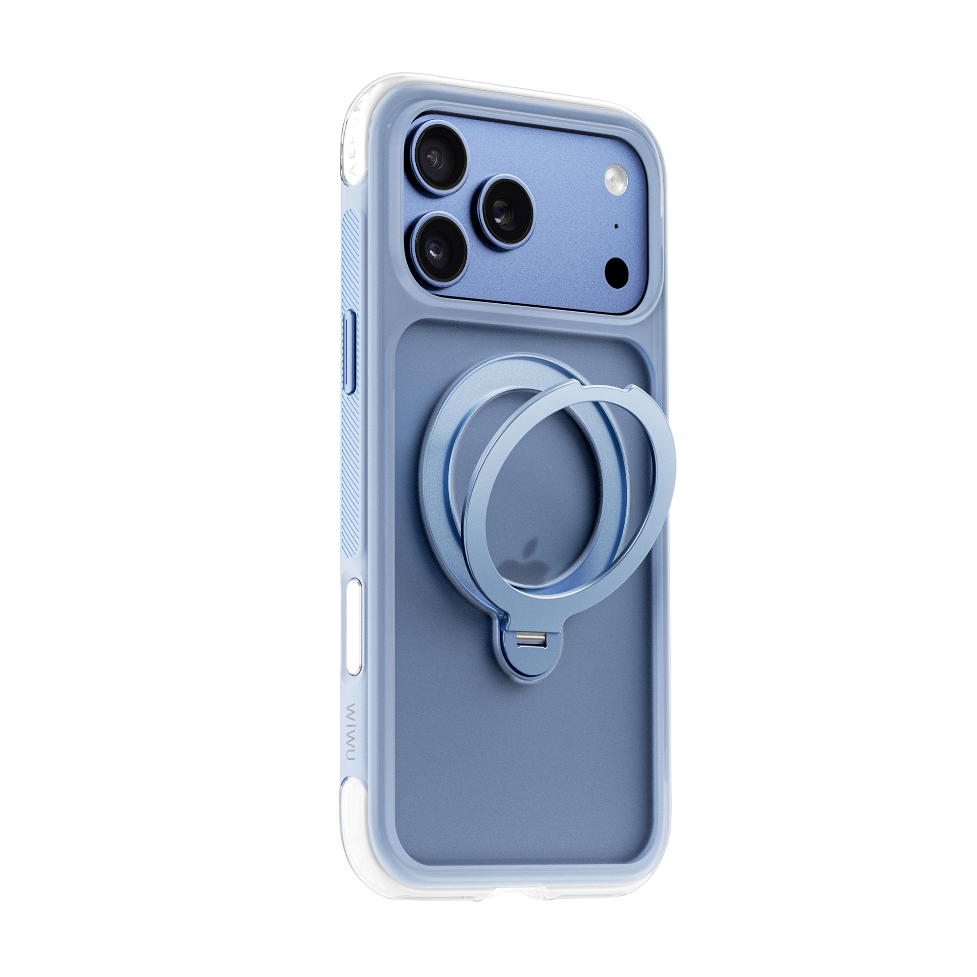 Ốp iPhone 18 Pro Max Wiwu AeroShield Ultra Xanh