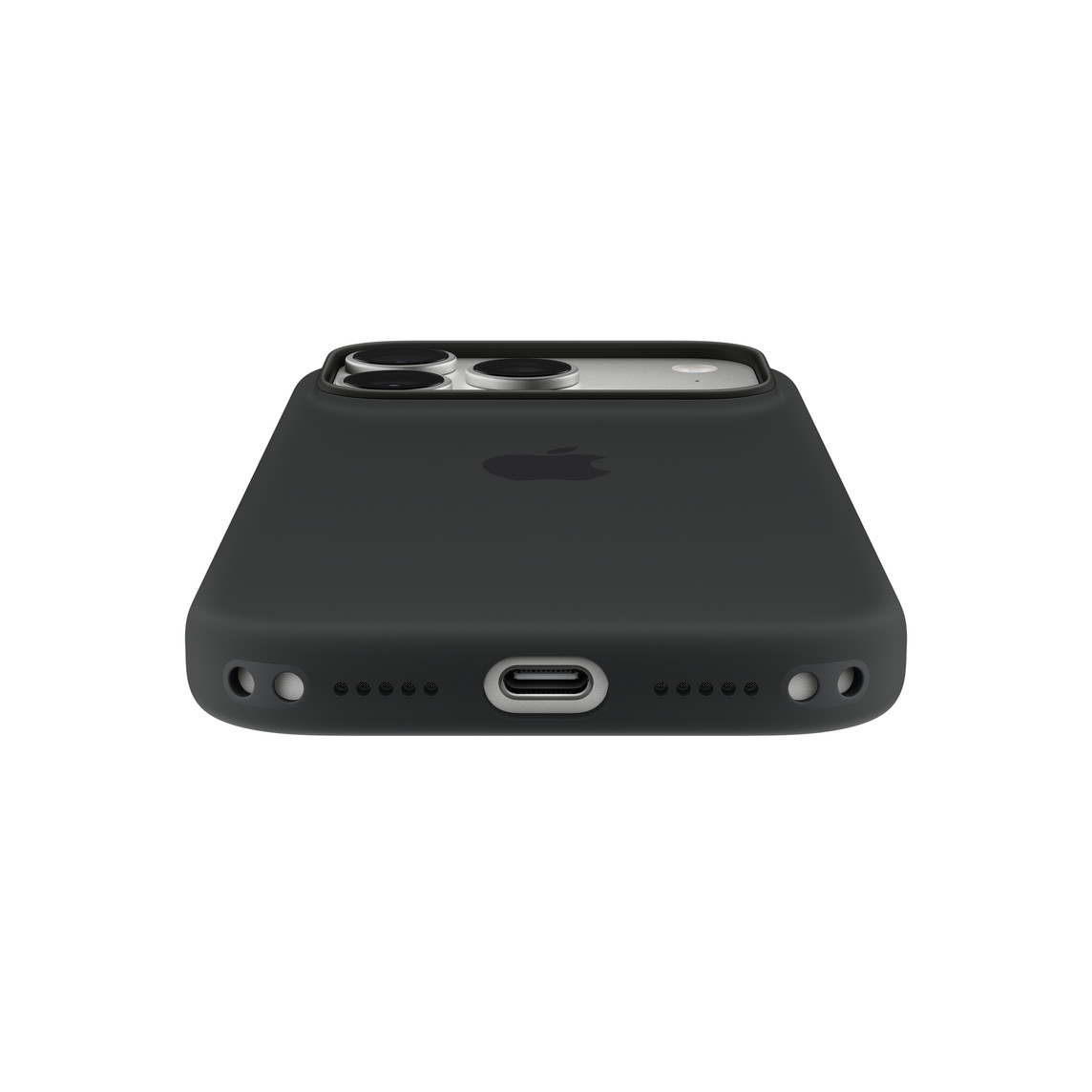 Ốp iPhone 18 Pro Silicon Đen chính hãng