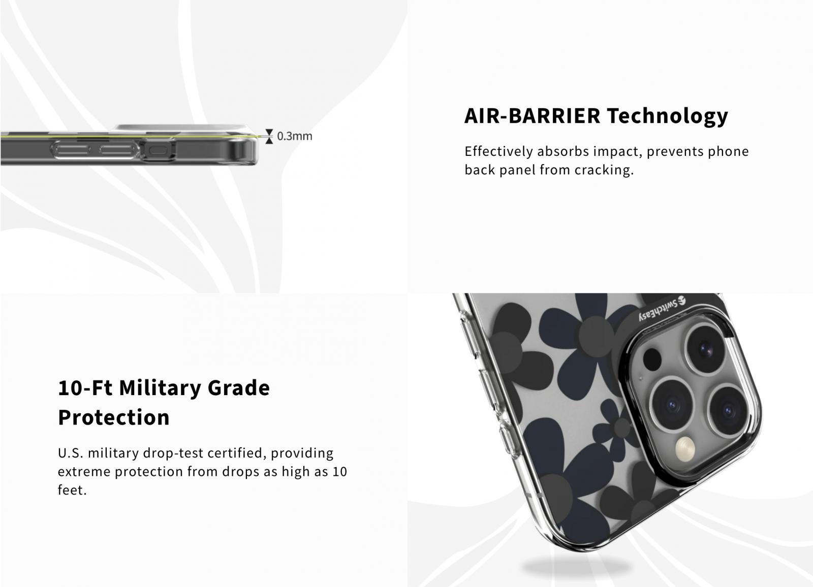 ốp lưng iPhone 16 Pro SwitchEasy hoa